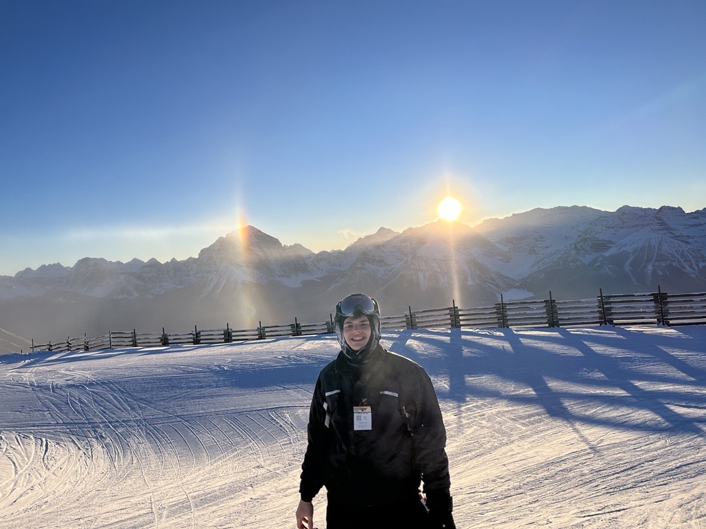 Skiing in Banff